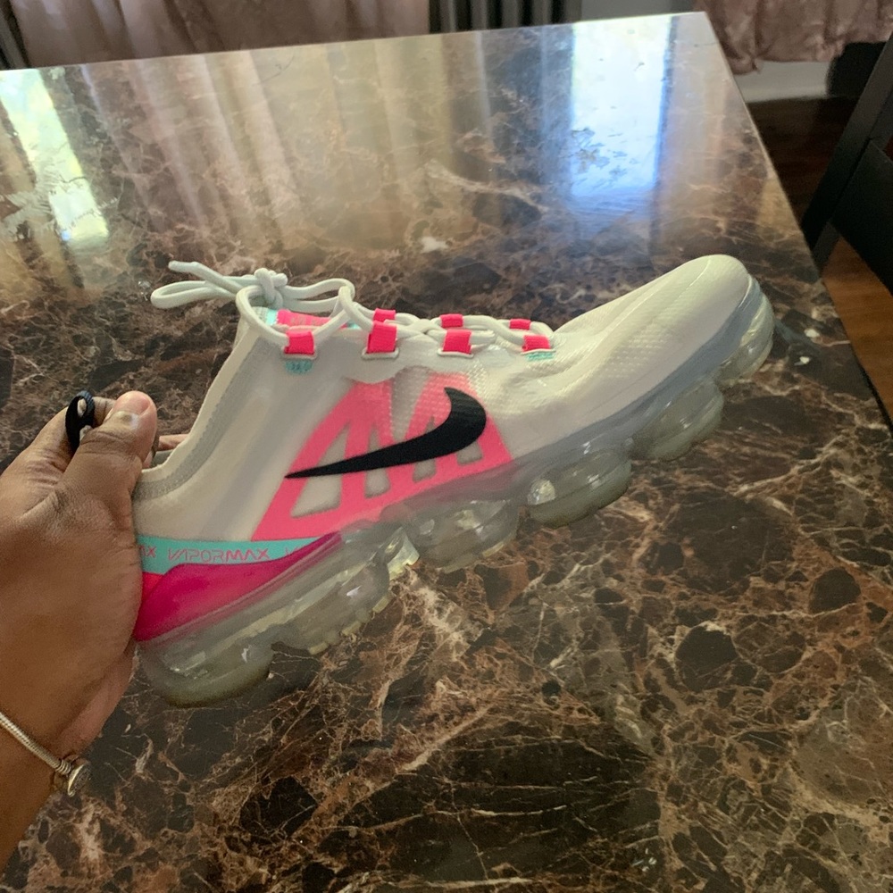 Pink white and blue Women’s VaporMax